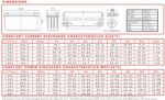 Batteria 12V 150Ah ciclica CP. LDC12-150 immagine dimensioni e terminali.