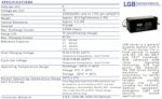 Batteria 12V 220Ah AGM CP. LGB12-220 immagine specifiche prodotto.