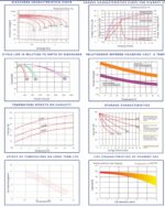 Batteria 12V 220Ah AGM CP. LGB12-220 immagine grafici di carica.
