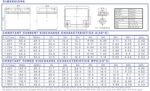 Batteria 12V 45Ah AGM CP. LGB12-45 immagine dimensioni e terminali.