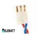 Batteria Batsecur 3.6V 2Ah CP. BAT04 immagine connettore.