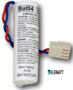 Batteria Batsecur 3.6V 2Ah CP. BAT04 immagine prodotto.