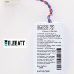 Batteria Batsecur 3.6V 4Ah CP. BAT05 immagine prodotto.