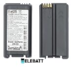 Batteria Batsecur 3.6V 4Ah Litio CP. BAT25 BAT26 immagine fronte e retro.