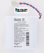 Batteria Batsecur 7.2V 5Ah CP. BAT06 immagine prodotto.