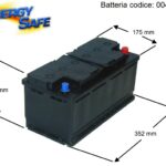Batteria Energy Safe 12v 90Ah AGM VRLA CP.0041291 foto prodotto.