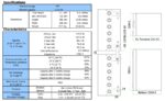 Batteria Haze 12V 113Ah AGM CP. HZB12-100 immagine dimensioni e terminali.