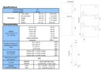 Batteria Haze 6V 204Ah AGM CP. HZB6-160 immagine dimensioni e terminali.