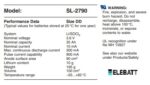 Batteria Tadiran Litio SL2790S 3.6V 35Ah DD CP. SL2790S immagine prodotto.