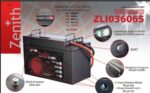 Batteria Zenith 38.4V 100Ah al litio LiFePO4 CP. ZLI036065 immagine elementi batteria.