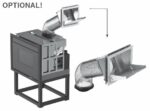 INSERTO CAMINO PELLET CANALIZZATO 13 KW FOCO - immagine 5