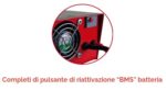 Caricabatteria Zenith 36V 20Ah per batterie al litio CP. ZHF3620.LH immagine BMS.
