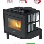 Inserto a pellet canalizzato 15 Kw Foco