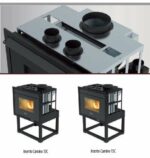 INSERTO CAMINO PELLET CANALIZZATO 13 KW FOCO - immagine 2