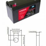Batteria Luminor LDC12-120A Revolead, una batteria potente e versatile per impianti fotovoltaici e altre applicazioni.