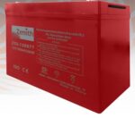 Batteria AGM Zenith 100Ah 12V ZGL120077, adatta per sistemi di allarme, UPS e applicazioni nautiche e camperistiche, con alta durata e manutenzione minima.