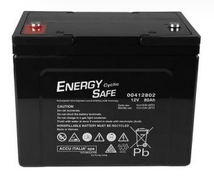 Batteria ciclica AGM 12V 80Ah Energy Safe 00412802mi metti anche didascalia e descrizione immagine principale