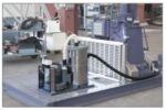Aspiratore industriale fisso Biemmedue TH15 immagine macchinario in funzione.