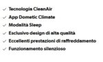 Condizionatore a tetto 2200W Dometic CP. FJX72200 immagine caratteristiche.