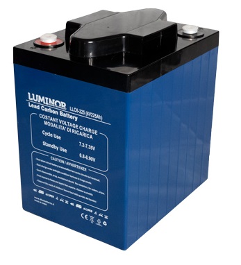 Batteria Lead Carbon 6V 225Ah Luminor LLC6-225 deep cycle VRLA
