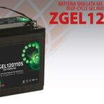 Batteria Zenith ZGEL1201105 12V 135Ah GEL Deep Cycle VRLA