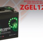 Batteria Zenith ZGEL120175 12V 75Ah GEL Deep Cycle VRLA