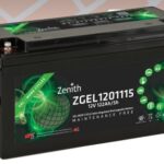 Batteria Zenith ZGEL1201115 12V 150Ah GEL Deep Cycle VRLA