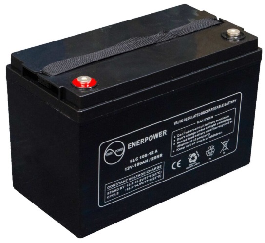 Batteria Enerpower SLC100-12 12V 100Ah AGM VRLA