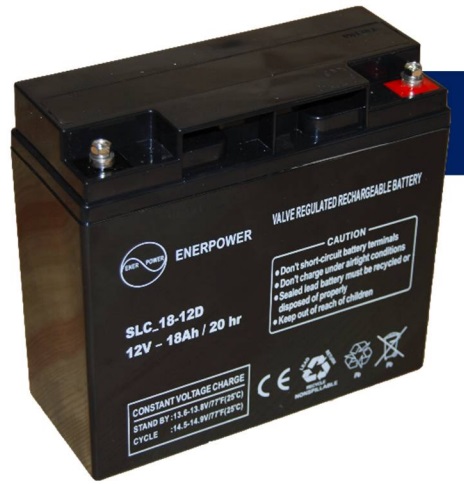 Batteria Enerpower SLC18-12 12V 18Ah AGM VRLA