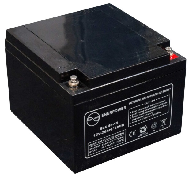 Batteria Enerpower SLC26-12 12V 26Ah AGM VRLA