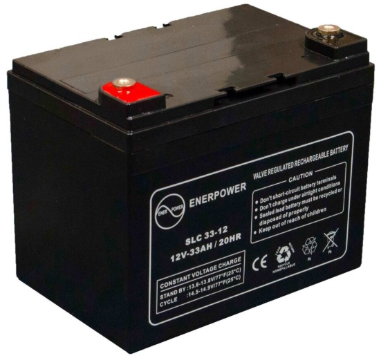 Batteria Enerpower SLC33-12 12V 33Ah AGM VRLA