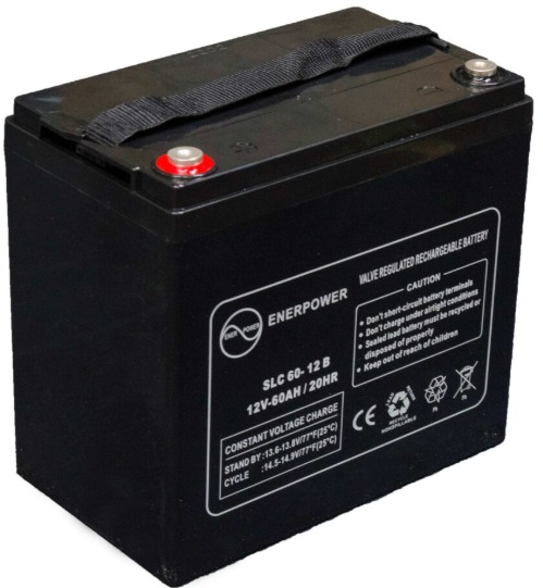 Batteria Enerpower SLC60-12 12V 60Ah AGM VRLA