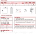 DCC320-6 DCC6-320 caratteristiche dimensioni e terminali