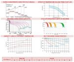 DCC420-6 cicli di carica e curve di funzionamento 6V 420Ah