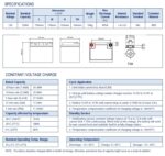 Batteria Enerpower SLC33-12 12V 33Ah AGM VRLA – dimensioni, terminali e specifiche tecniche