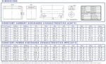 Batteria 12V 100Ah AGM CP. LGB12-100 immagine dimensioni e terminali.