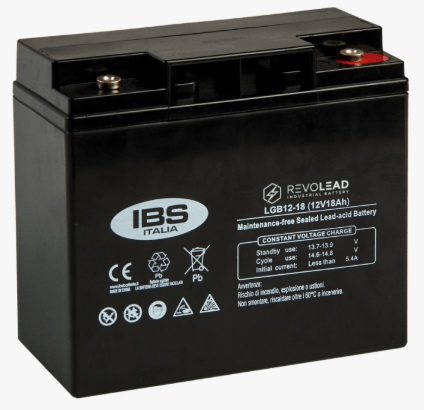 Batteria 12v 18Ah AGM CP. LGB12-18