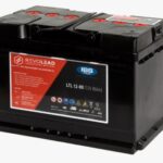 Batteria 12V 80Ah acido piastra piana CP. LTL12-80 immagine prodotto.
