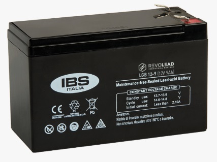 Batteria 12v 9Ah AGM CP. LGB12-9