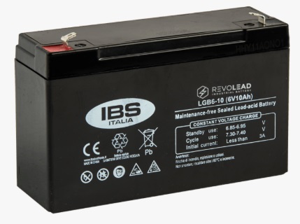 Batteria 6v 10Ah AGM CP. LGB6-10