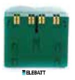 Batteria Batsecur 3.6V 18Ah CP. BAT23 immagine retro batteria.
