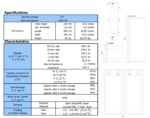 Batteria Haze 12V 188.20Ah AGM CP. HZB12-160 immagine dimensioni e terminali.