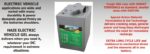 Batteria Haze 6v 220ah gel ciclica CP. HZY6-225EV immagine descrizione prodotto.