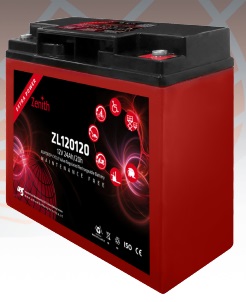 Batteria Zenith 12V 24Ah ciclica CP. ZL120120 immagine prodotto.