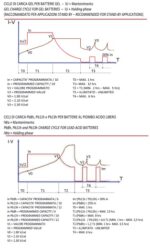 Caricabatteria Zenith 12V 12A Alta Frequenza Monofase 185V-265Vac CP. ZHF1212 immagine cicli carica batterie gel e Piombo.