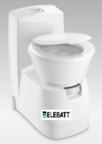 Dometic CTW 4110 toilette a cassetta CP. CTW4110 immagine wc aperto.