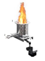Caldaia a pellet Skill Boiler 35 Plus immagine braciere autopulente.