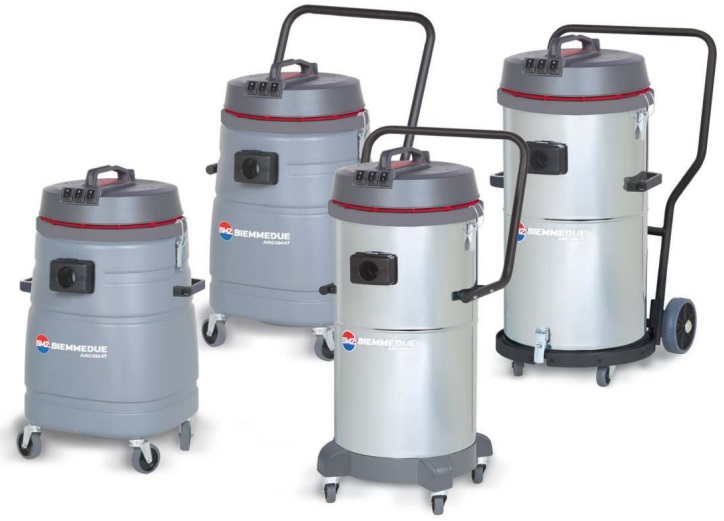 Aspirapolvere e Aspiraliquidi professionale SM 70 4HPBAC Biemmedue basculante immagine prodotto.