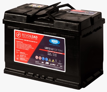 Batteria 12V 70Ah ciclica CP. LDC12-L3 immagine prodotto.