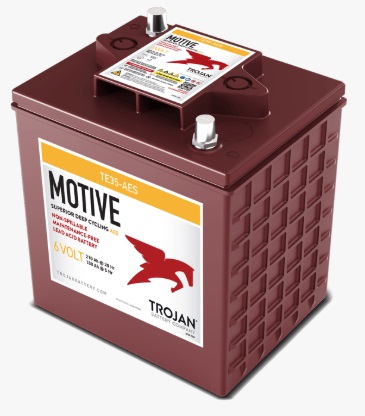 Batteria Trojan 6V 210Ah AGM CP. TE35-AES Batteria Trojan 6V 210Ah AGM CP. TE35-AES immagine prodotto.